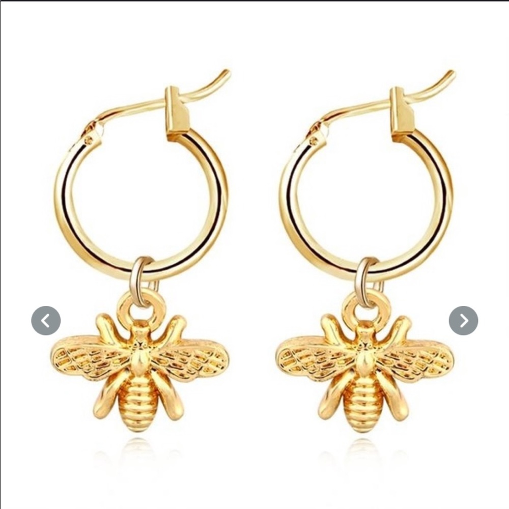 Bee earrings - Picture 3 of 3